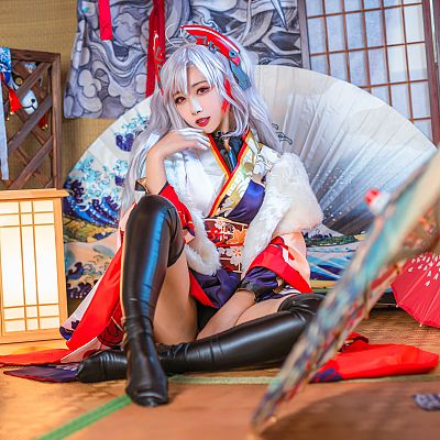 Momoko葵葵 - Prinz Eugen Profusion of Flowers 14