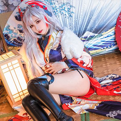 Momoko葵葵 - Prinz Eugen Profusion of Flowers 16