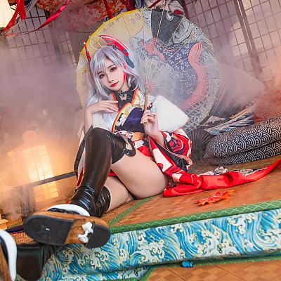 Momoko葵葵 - Prinz Eugen Profusion of Flowers 18