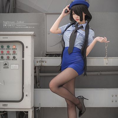 Momoko葵葵 - Tokisaki Kurumi Police Uniform 09