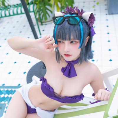 Thiên Dạ Vị Lai - 千夜未来 Cheshire Swimsuit 18