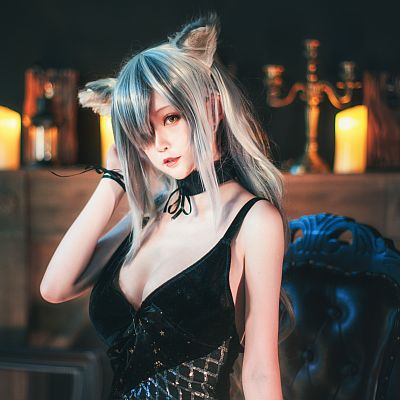 [yui金鱼] 八重樱+明日方舟 黑 22