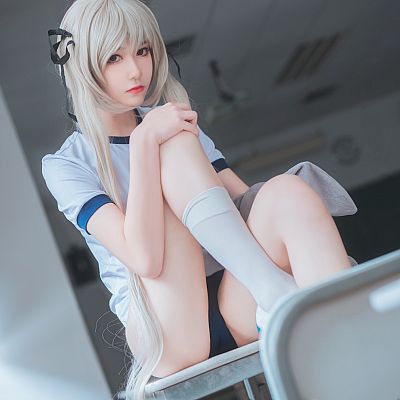 Nam Đào - Kasugano Sora Thể Thao Phục - 南桃 - 春日野穹体操服 01