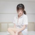 绮太郎 Kitaro - Sọc Xanh Xen Trắng Vớ - 蓝白条纹袜 19
