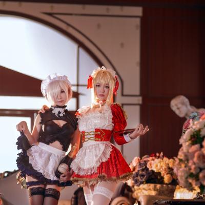 面饼仙儿&amp;半半子 - Claudius x Kyrielight Maid 06