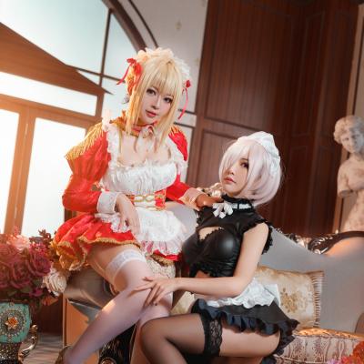 面饼仙儿&amp;半半子 - Claudius x Kyrielight Maid 21