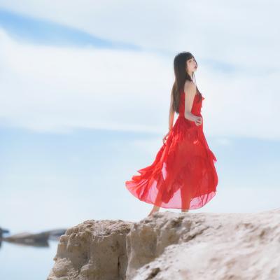 海边红裙 13